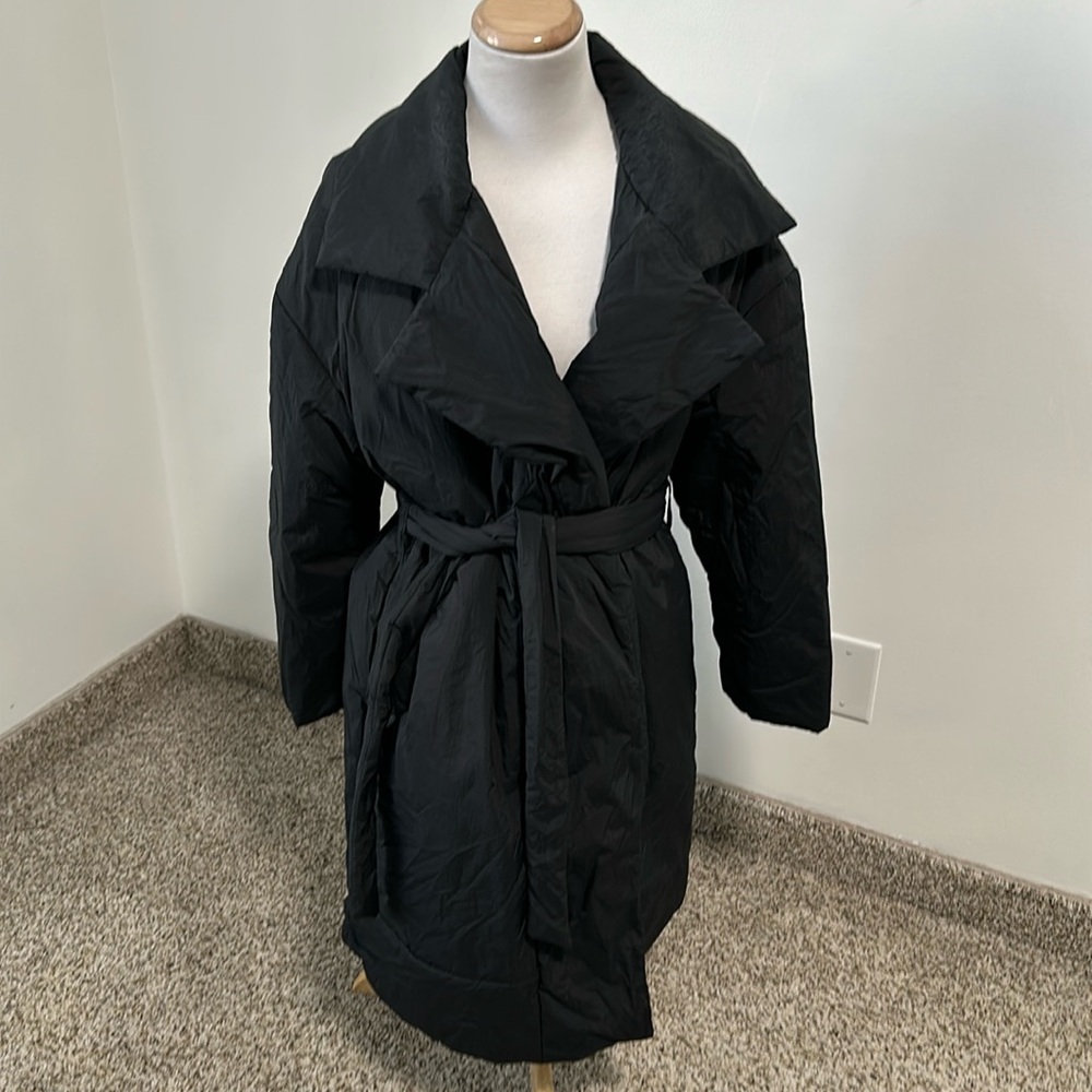 a new day Black Puffer Jacket